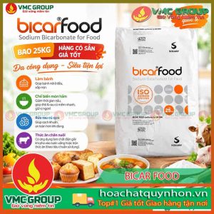BICAR FOOD – SODIUM BICARBONATE FOR FOOD 99% (NaHCO3) - HCQN
