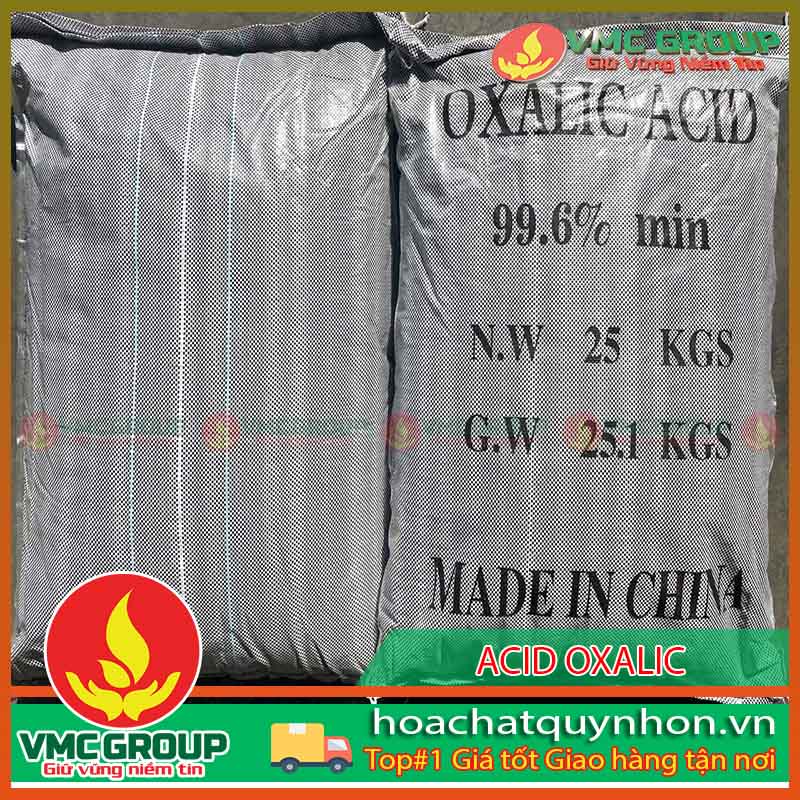ACID OXALIC CHẤT TẨY RỈ SÉT VÀ LÀM SẠCH KIM LOẠI - HCQN