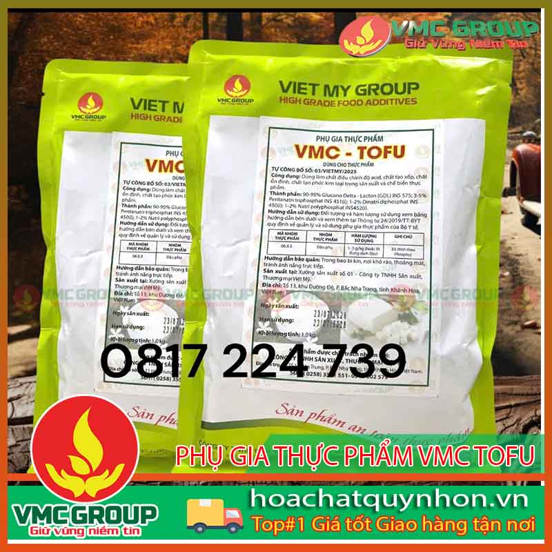 VMC TOFU PHỤ GIA THỰC PHẨM - HCQN 