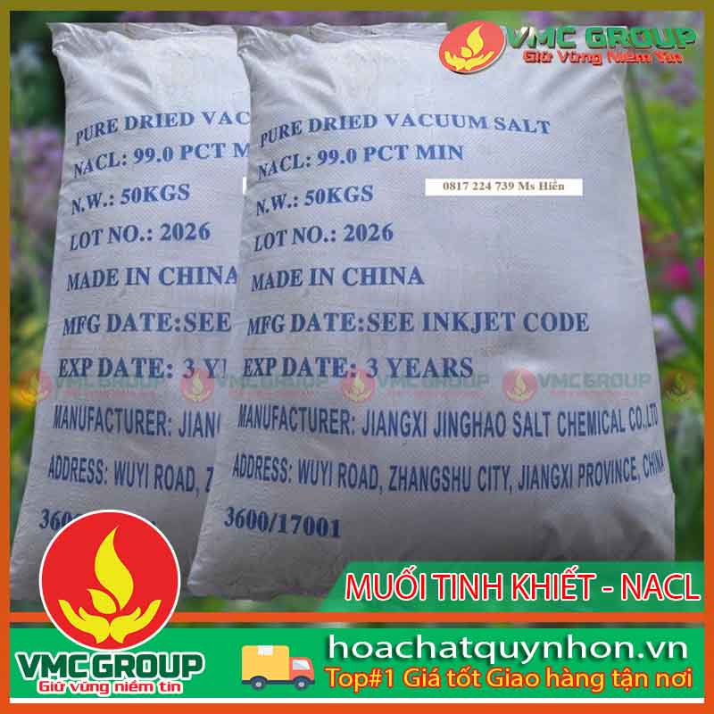 MUỐI TINH KHIẾT TRUNG QUỐC NACL 99.5% - HCQN