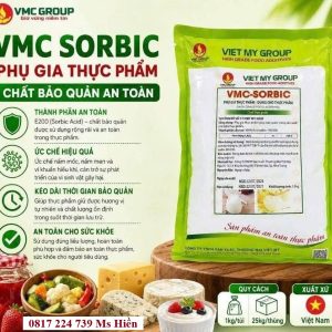PHỤ GIA BẢO QUẢN THỰC PHẨM VMC SORBIC - Ảnh 2